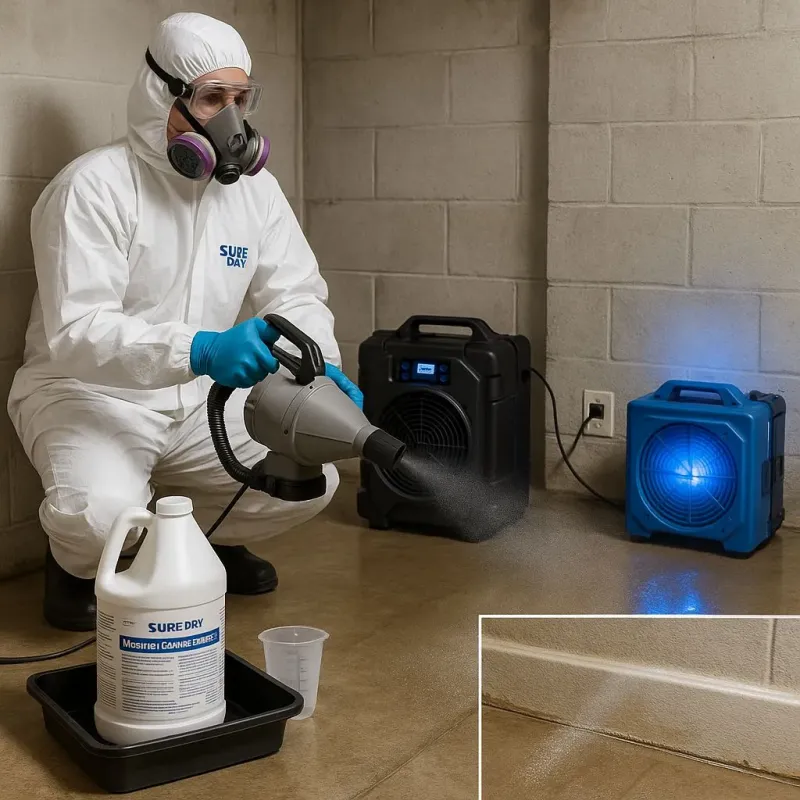 Sanitization and Odor Removal process in Montgomery County, KY