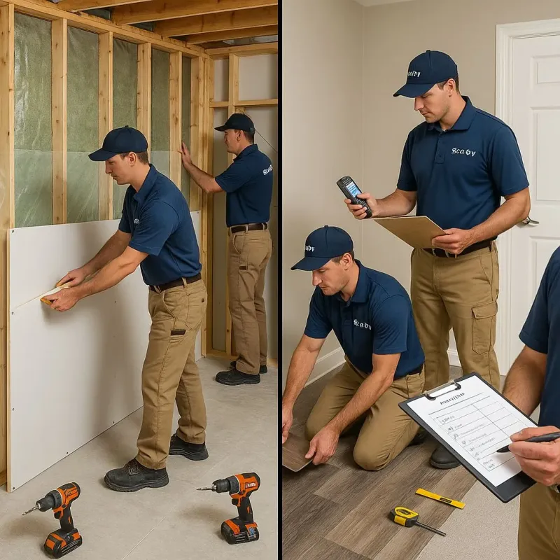 Repairs and Reconstruction process in Montgomery County, KY